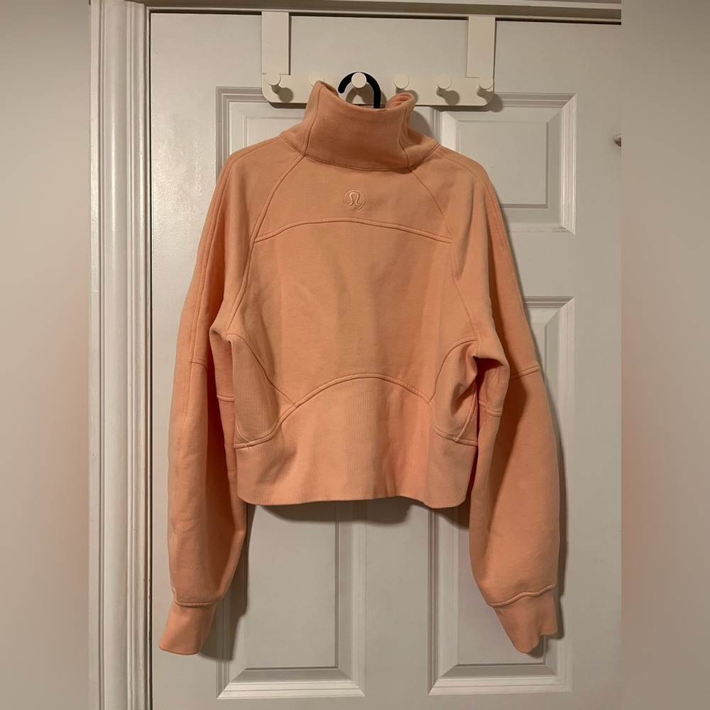 Lululemon funnel neck half zip scuba hoodie xs/s - Picture 2 of 4